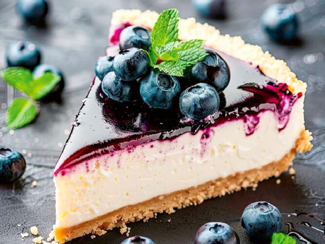 Yaban Mersinli Cheesecake Nasıl Yapılır?