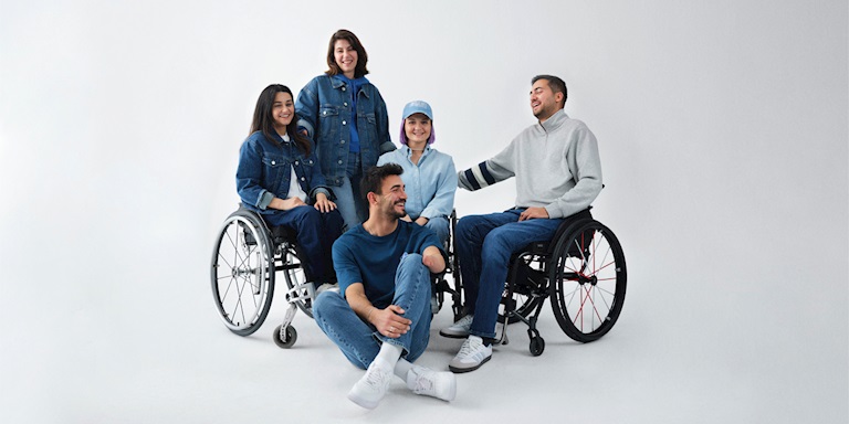 Engel Tanımayan Mavi Adaptive Koleksiyonu