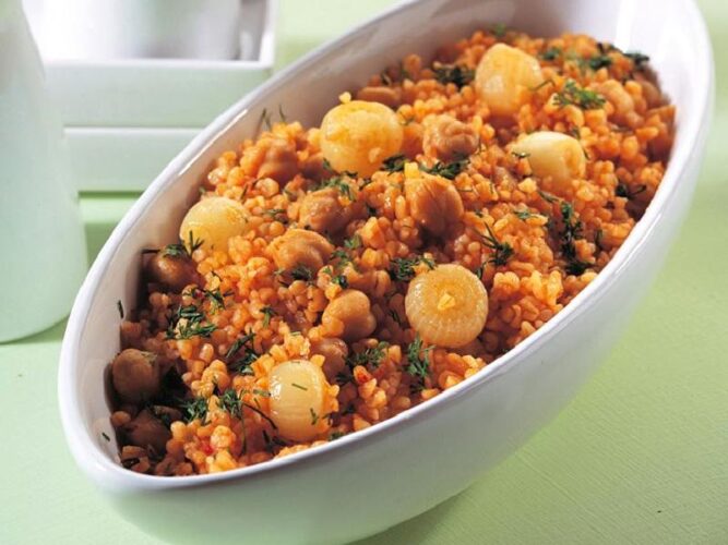 Nohutlu Bulgur Pilavı Nasıl Yapılır?