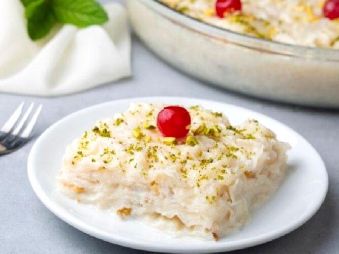 Bademli Güllaç Nasıl Yapılır?