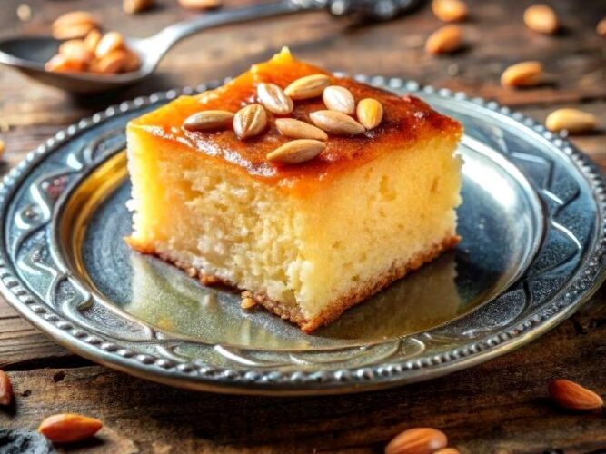 Süt Şerbetli Revani Nasıl Yapılır?