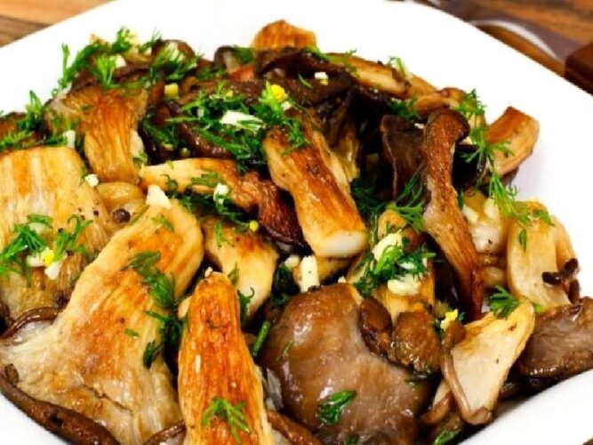 Fırında İstiridye Mantarı Nasıl Yapılır?