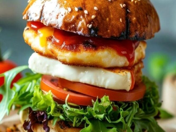 15 Dakikada Hellimli Tavuk Burger Nasıl Yapılır?