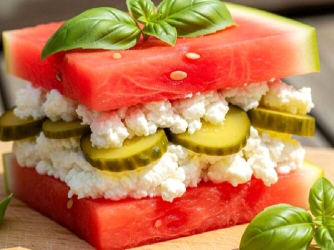 Karpuz Sandviç Nasıl Yapılır?