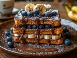 Muzlu Çikolatalı Fransız Tostu Nasıl Yapılır?