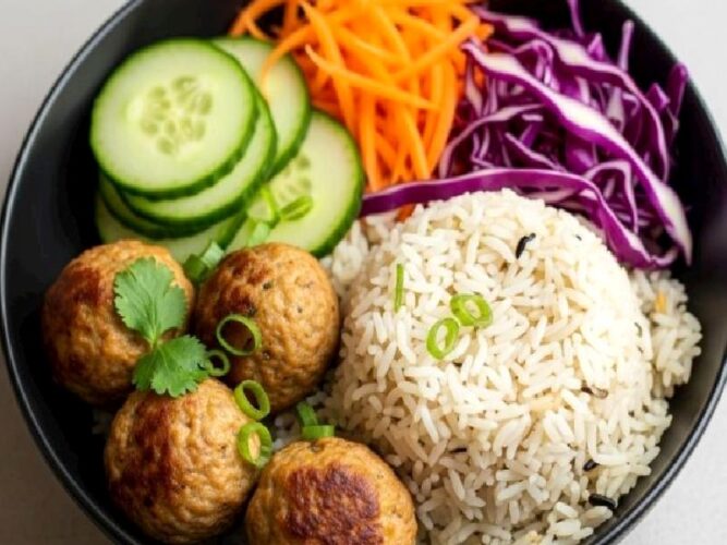 Tavuk Köfte Bowl Nasıl Yapılır?