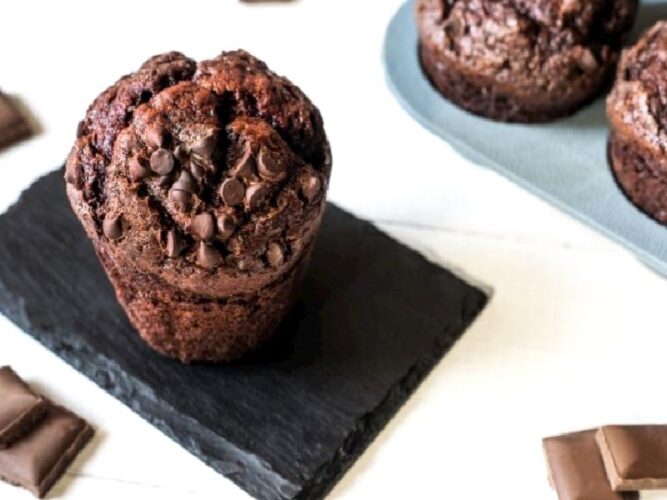 Duble Çikolatalı Muffin Tarifi Nasıl Yapılır?