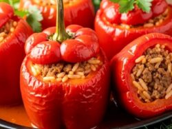 Kıymalı Biber Dolmas Tarifi Nasıl Yapılır?