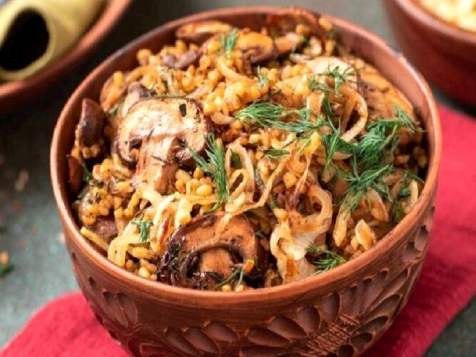 Mantarlı Bulgur Pilavı Tarifi Nasıl Yapılır?