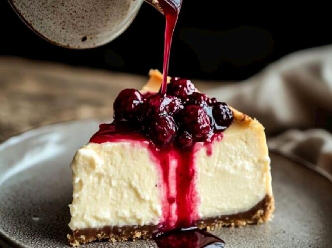 Frambuazlı Labneli Cheesecake Tarifi Nasıl Yapılır?