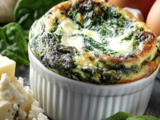 Ispanaklı Peynirli Sufle Tarifi Nasıl Yapılır?