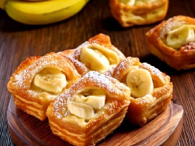 Kremalı Muzlu Milföy Tarifi Nasıl Yapılır?