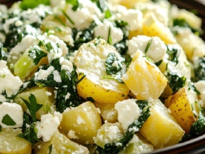 Peynirli Patates Salatası Tarifi Nasıl Yapılır?