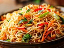 Sebzeli Noodle Tarifi Nasıl Yapılır?