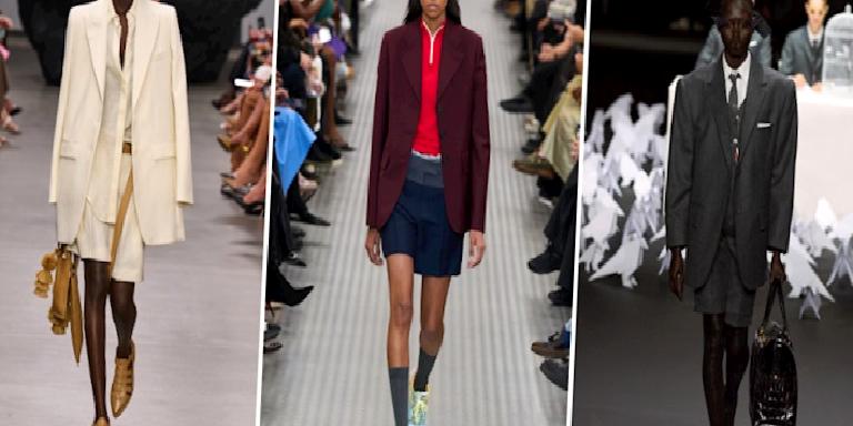 Şort Takımlar İle Mevsim Geçişlerine Uygun Modern Ve Şık Ofis Stilleri