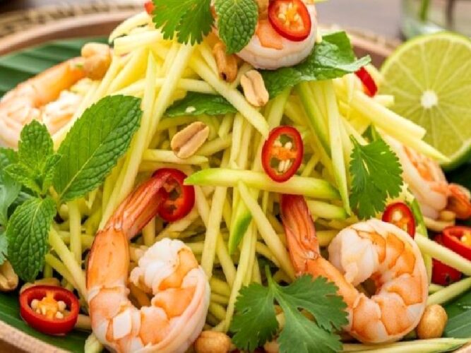 Thai Green Mango Salatası Tarifi Nasıl Yapılır?
