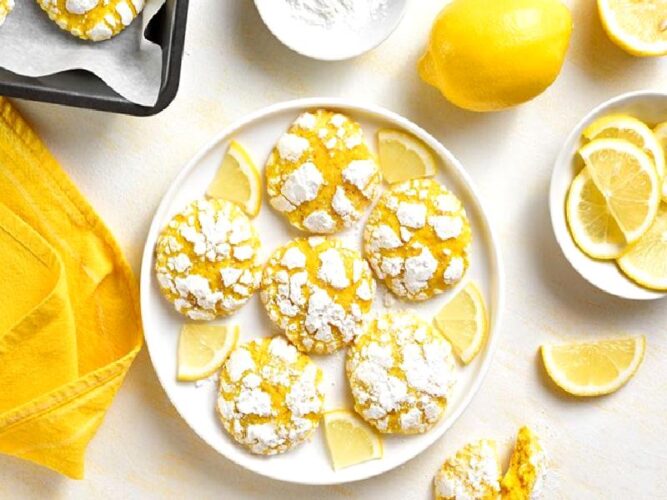 4 Malzemeli Limonlu Kurabiye Tarifi Nasıl Yapılır?