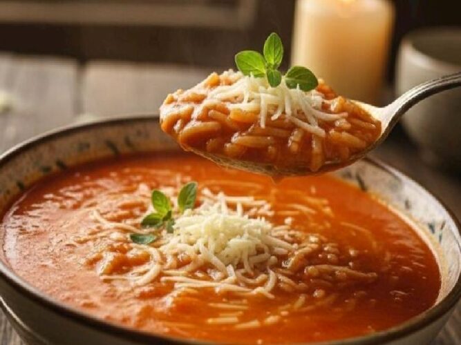 Şehriyeli Domates Çorbası Tarifi Nasıl Yapılır?