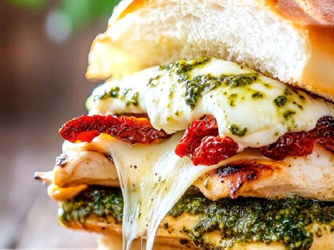 Izgara Tavuklu Ve Pesto Soslu Sandviç Nasıl Yapılır?