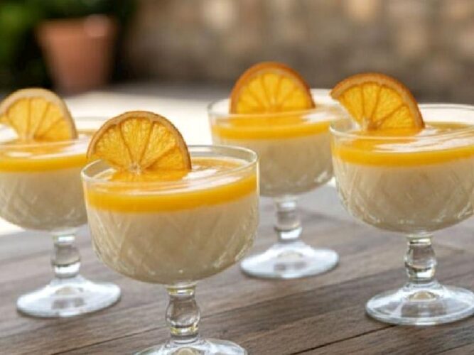 Kupta Limon Soslu Muhallebi Tarifi Nasıl Yapılır?