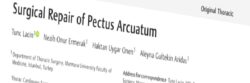Surgical Repair of Pectus Arcuatum