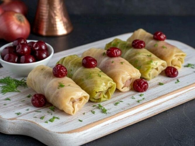 Vişneli Lahana Sarması Tarifi Nasıl Yapılır?