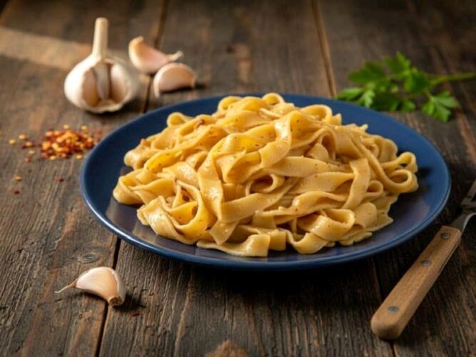 Sarımsaklı El Açması Makarna Tarifi Nasıl Yapılır?