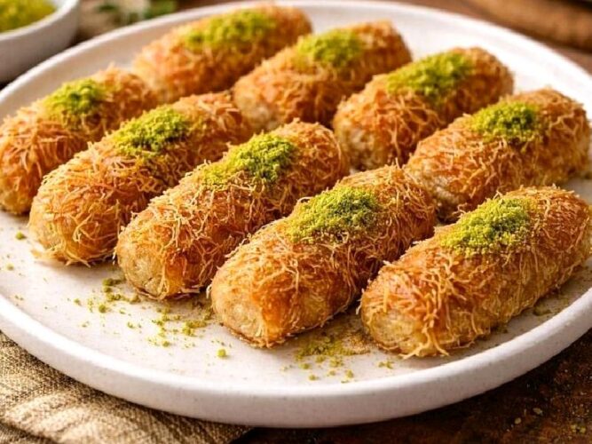 Cevizli Tel Kadayıf Tatlısı Tarifi Nasıl Yapılır?