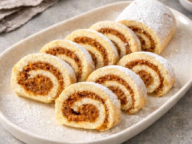 Havuçlu Rulo Kek Tarifi Nasıl Yapılır?