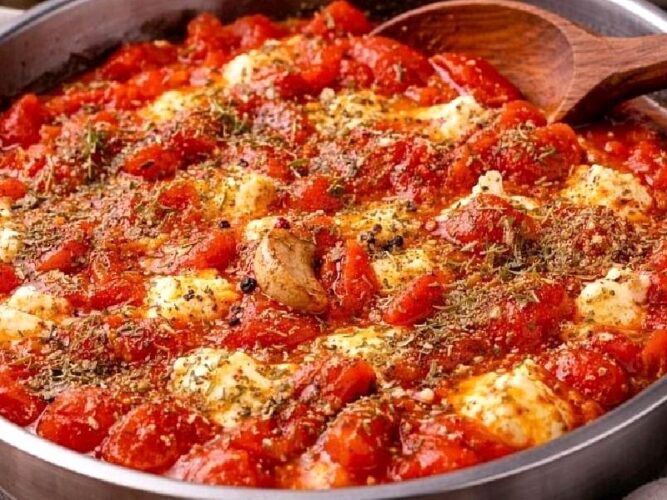 Kekikli Peynirli Domates Sote Tarifi Nasıl Yapılır?