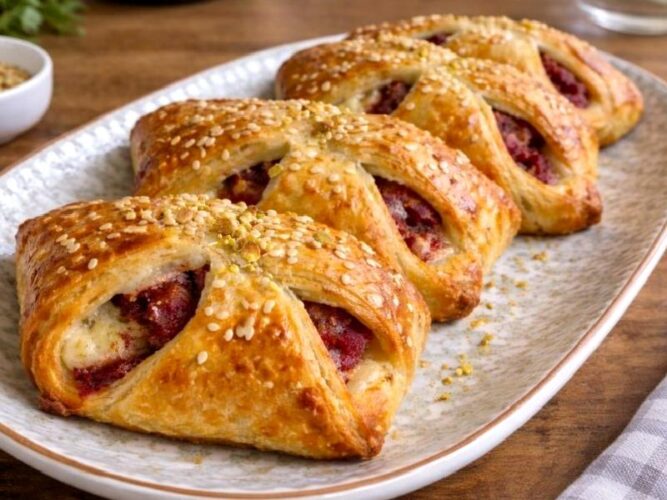 Pastırmalı Milföy Börek Tarifi Nasıl Yapılır?