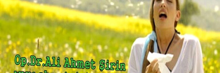 ALERJİ ve DOĞAL YÖNTEMLERLE TEDAVİSİ