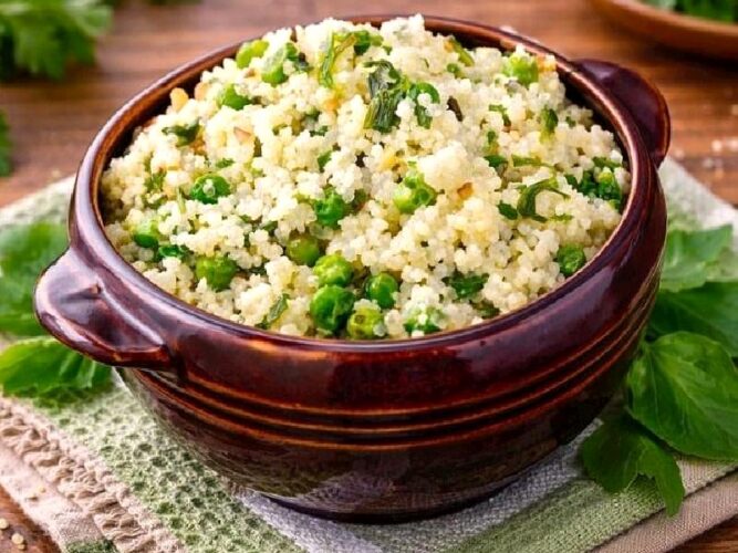 Bezelyeli Kuskus Salatası Tarifi Nasıl Yapılır?