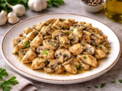 Mantarlı Tavuk Sote Tarifi Nasıl Yapılır?