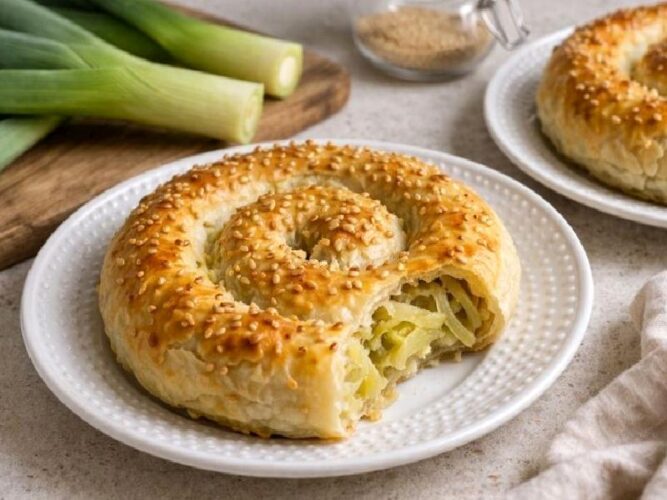 Pırasalı Gül Böreği Tarifi Nasıl Yapılır?