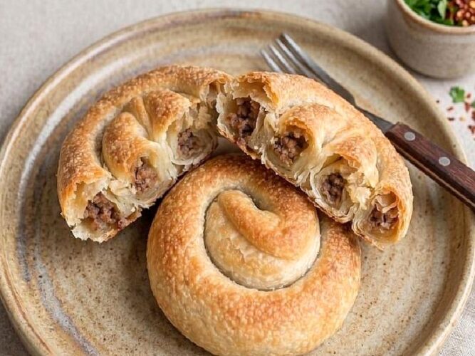 El Açması Kıymalı Gül Böreği Tarifi Nasıl Yapılır?