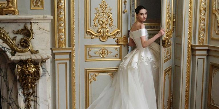 Elie Saab’ın Gelinlikleri Yaşayan Tablolardan Esinleniyor