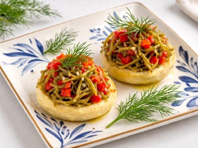 Enginar Yatağında Deniz Börülcesi Tarifi Nasıl Yapılır?