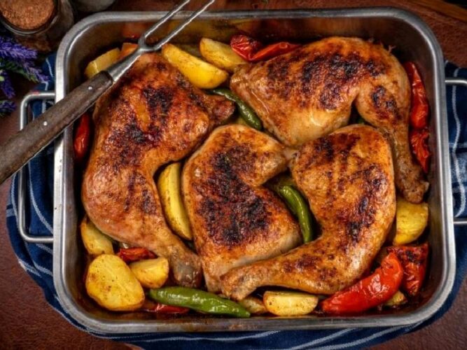 Fırında Soslu Tavuk But Tarifi Nasıl Yapılır?