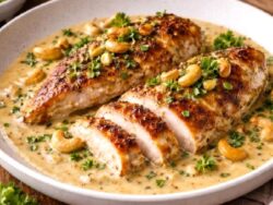 Kaju Soslu Fırında Tavuk Tarifi Nasıl Yapılır?