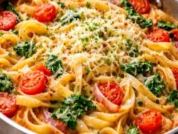 Tek Tencerede Kremalı Sebzeli Makarna Tarifi Nasıl Yapılır?