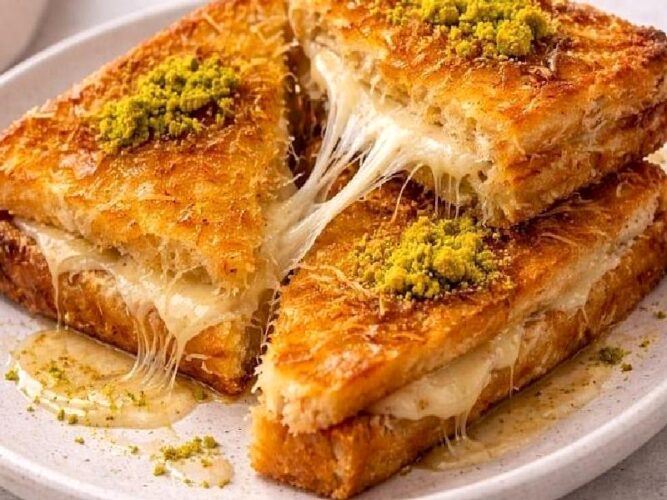 Tost Ekmeğinden Künefe Tarifi Nasıl Yapılır?