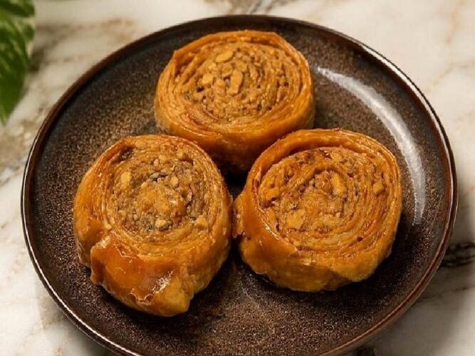Cevizli Rulo Baklava Tarifi Nasıl Yapılır?
