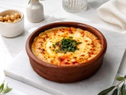 Güveçte Kaşarlı Humus Tarifi Nasıl Yapılır?