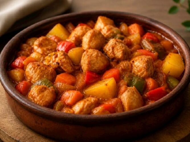 Güveçte Tavuklu Tas Kebabı Tarifi Nasıl Yapılır?