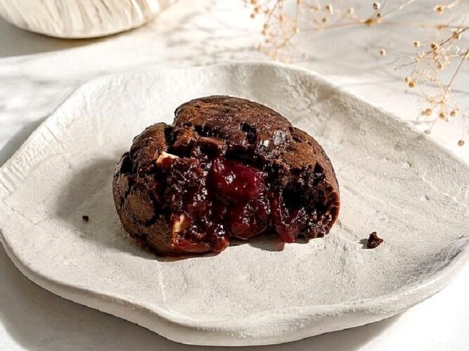 Vişne Dolgulu Brownie Kurabiye Tarifi Nasıl Yapılır?