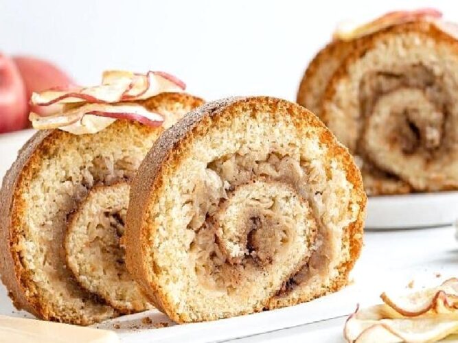 Elmalı Rulo Kek Tarifi Nasıl Yapılır?