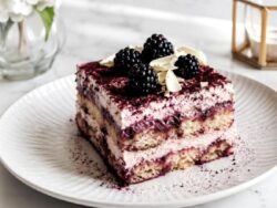 Rengiyle İştah Açan Böğürtlenli Tiramisu Tarifi Nasıl Yapılır?
