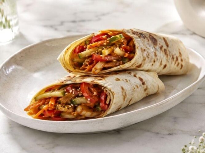 Sebzeli Soya Soslu Wrap Tarifi Nasıl Yapılır?