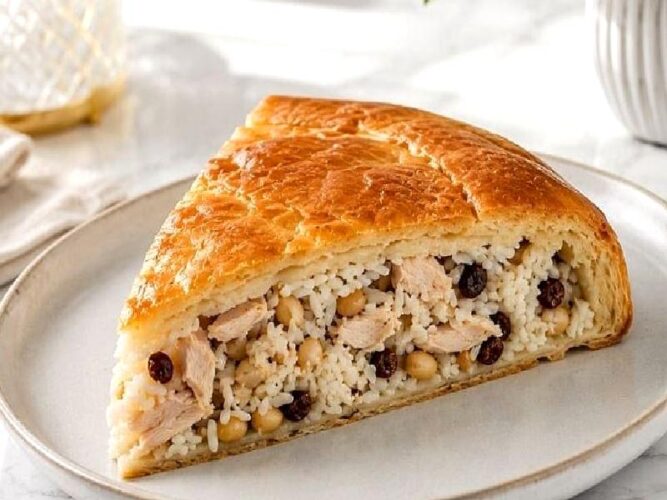 Tavuklu Perde Pilavı Tarifi Nasıl Yapılır?